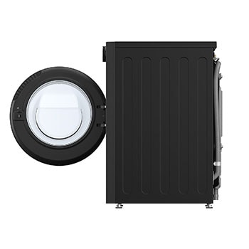 Side angle and door opened