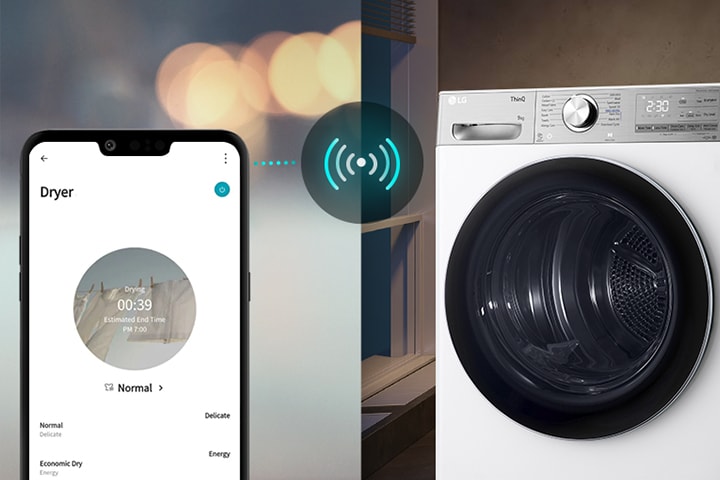 You can control your product with the LG ThinQ™ app