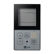 LG Individual Controller, Wired Controller, Simple-Hotel, Black, PQRCHCA0Q