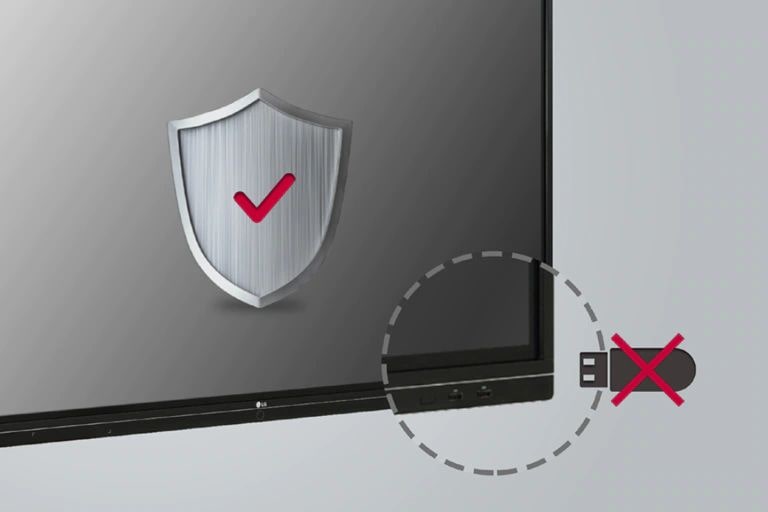 The screens of students' laptops and teacher's mobile are being shared to the display.