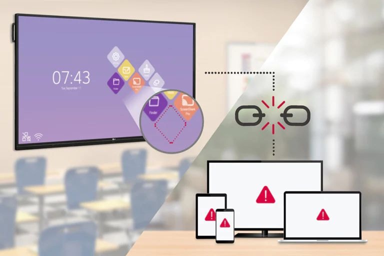 Secure Mode for blocking unauthorized contents.