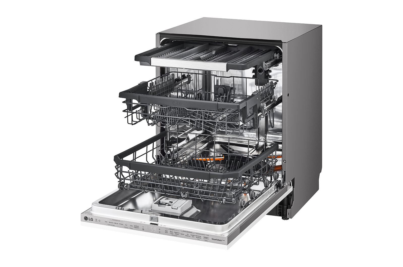 LG 60cm QuadWash™ Integrated Dishwasher TrueSteam™ , DB325TXS