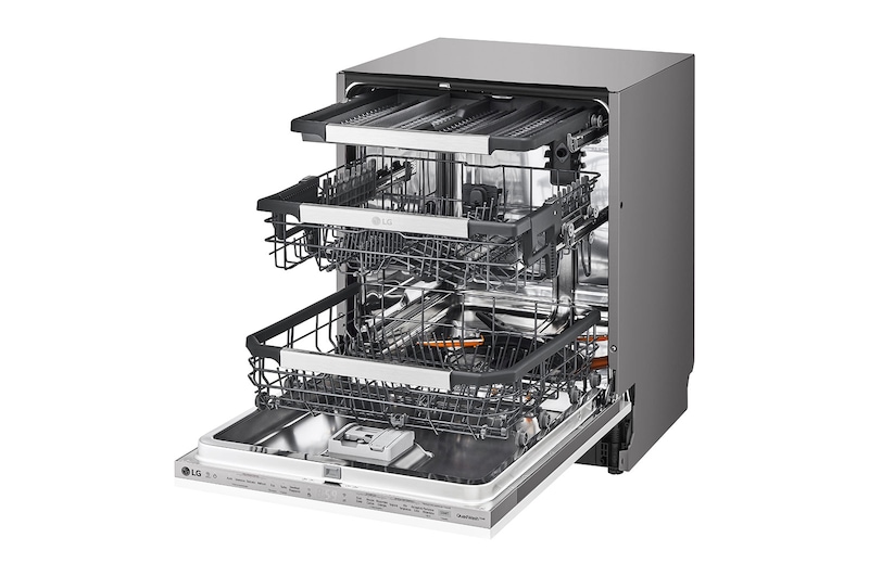 LG 60cm QuadWash™ Integrated Dishwasher TrueSteam™ , DB425TXS
