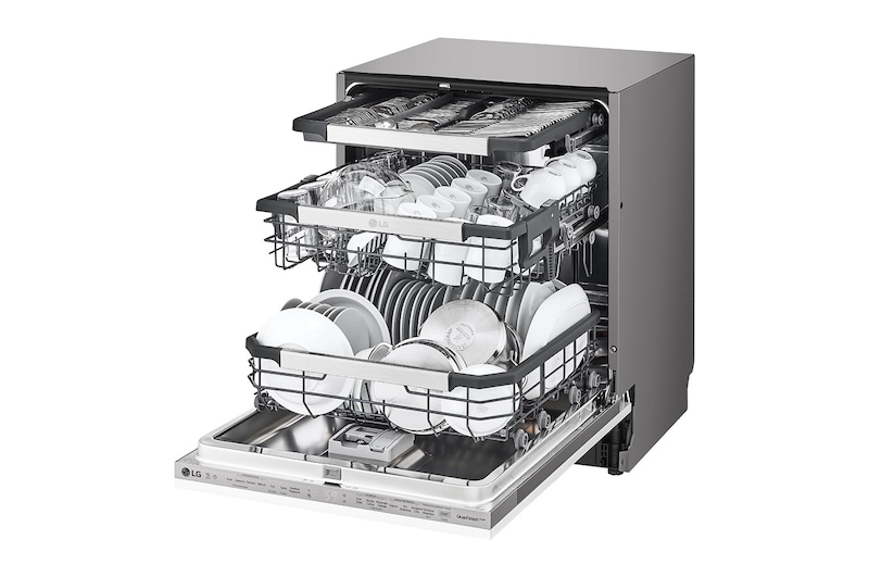 LG 60cm QuadWash™ Integrated Dishwasher TrueSteam™ , DB425TXS