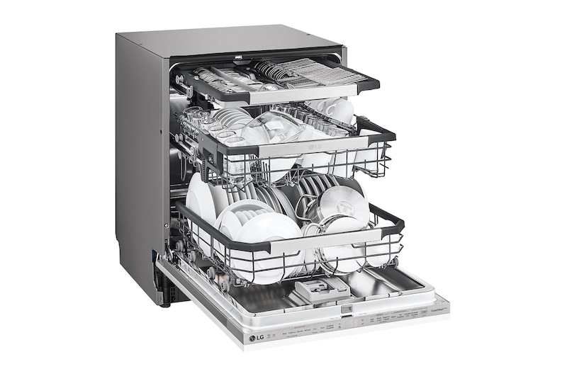 LG 60cm QuadWash™ Integrated Dishwasher TrueSteam™ , DB425TXS