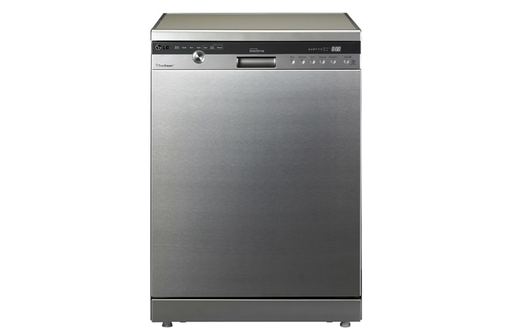 LG TrueSteam™ Direct Drive Dishwasher with SmartRack™ Technology (Stainless Steel), D1454TF