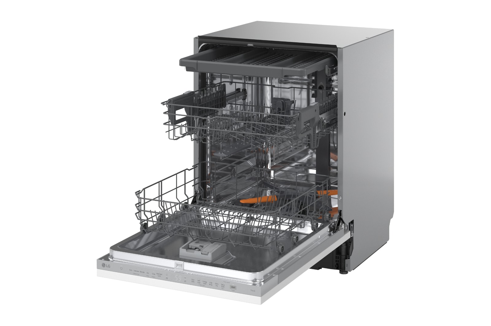 Side view with 3rd rack - upper