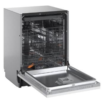 Left-side open door view