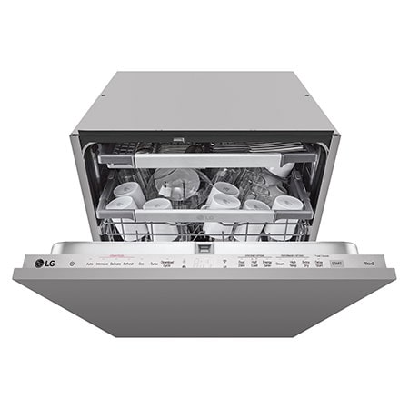 LG 14 Place Setting TrueSteam™ Full Size Integrated Dishwasher DB476TXS