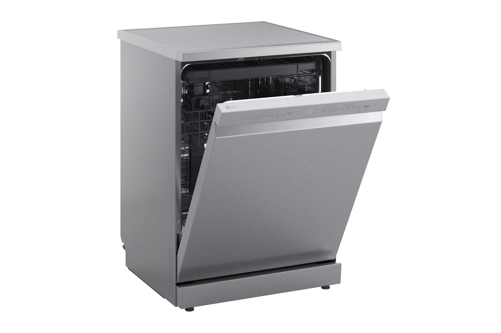 Drawer open side view