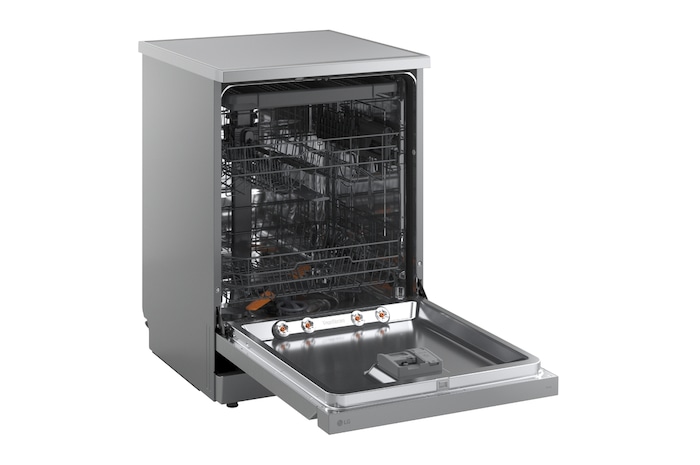 Drawer open side view