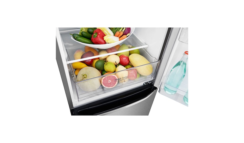 LG Smart Fridge Freezer with Total No Frost and Inverter Linear Compressor, GBB39DSJZ