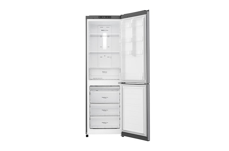 LG Smart Fridge Freezer with Total No Frost and Inverter Linear Compressor, GBB39DSJZ