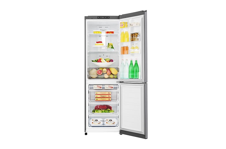 LG Smart Fridge Freezer with Total No Frost and Inverter Linear Compressor, GBB39DSJZ