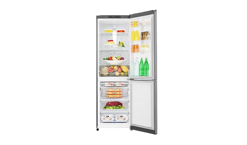 LG Smart Fridge Freezer with Total No Frost and Inverter Linear Compressor, GBB39DSJZ
