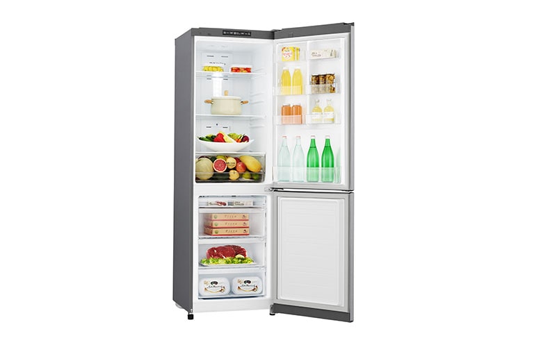 LG Smart Fridge Freezer with Total No Frost and Inverter Linear Compressor, GBB39DSJZ