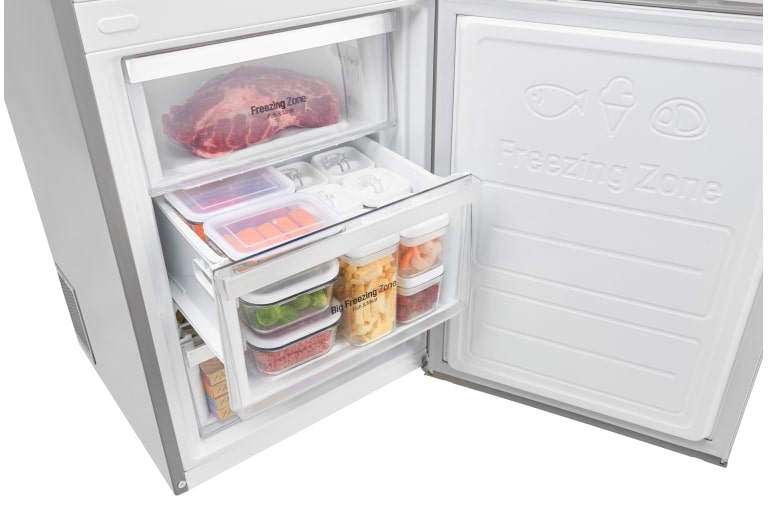 LG New Premium Fridge Freezer, GBB59PZFZB