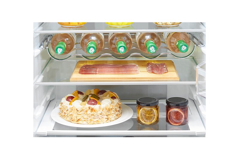 LG GBB60NSYQE Smart 70/30 Fridge Freezer - Premium Steel, GBB60NSYQE