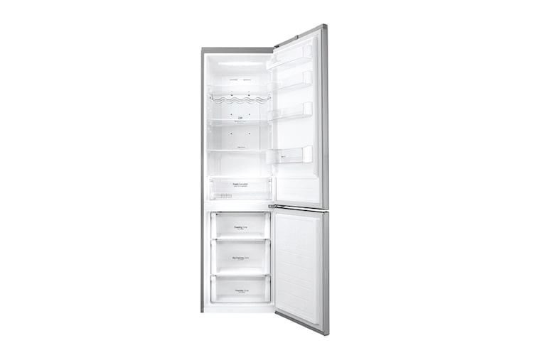 LG Fridge Freezer with Full Wine Rack and Total No Frost, GBB60PZDFS