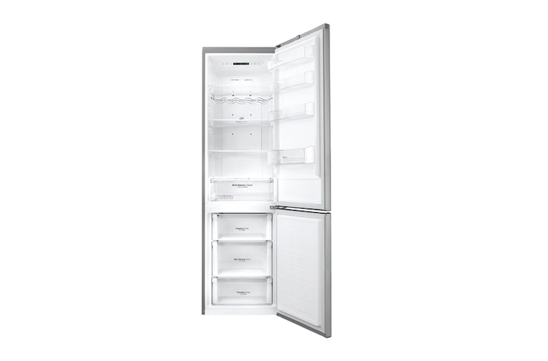 LG Smart Fridge Freezer with Total No Frost and Inverter Linear Compressor, GBB60PZJZS