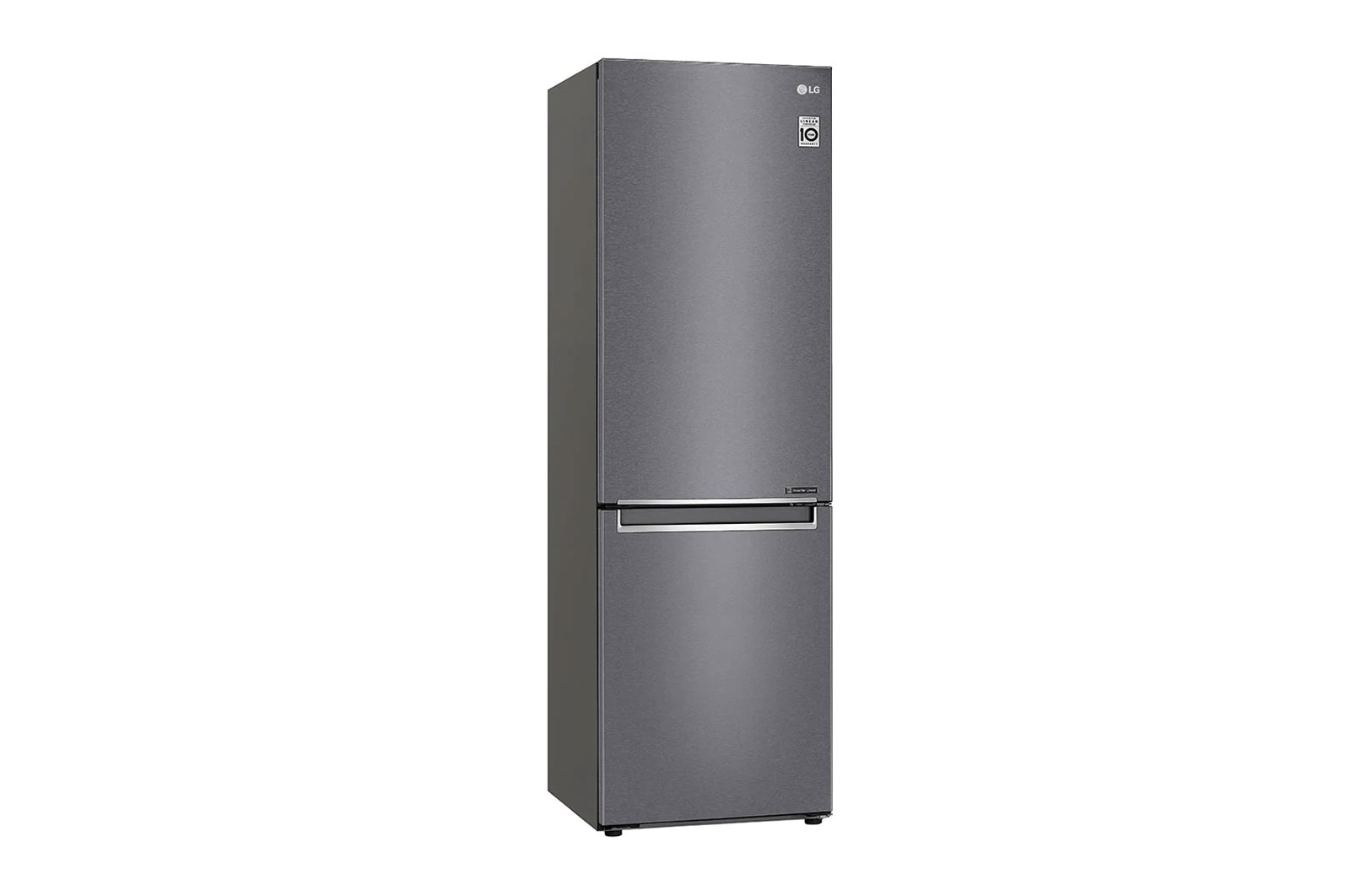 LG DoorCooling™ GBB61DSJZN Fridge Freezer, 341L , Dark Graphite, GBB61DSJZN