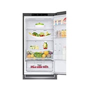 LG DoorCooling™ GBB61DSJZN Fridge Freezer, 341L , Dark Graphite, GBB61DSJZN