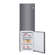 LG DoorCooling™ GBB61DSJZN Fridge Freezer, 341L , Dark Graphite, GBB61DSJZN