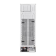 LG 341L Tall Fridge Freezer Super White Total No Frost, GBB61SWJEC