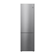 LG Total No Frost (Frost Free) | Tall Fridge Freezer | 384L | GBB62PZGCC | Shiny Steel, GBB62PZGCC