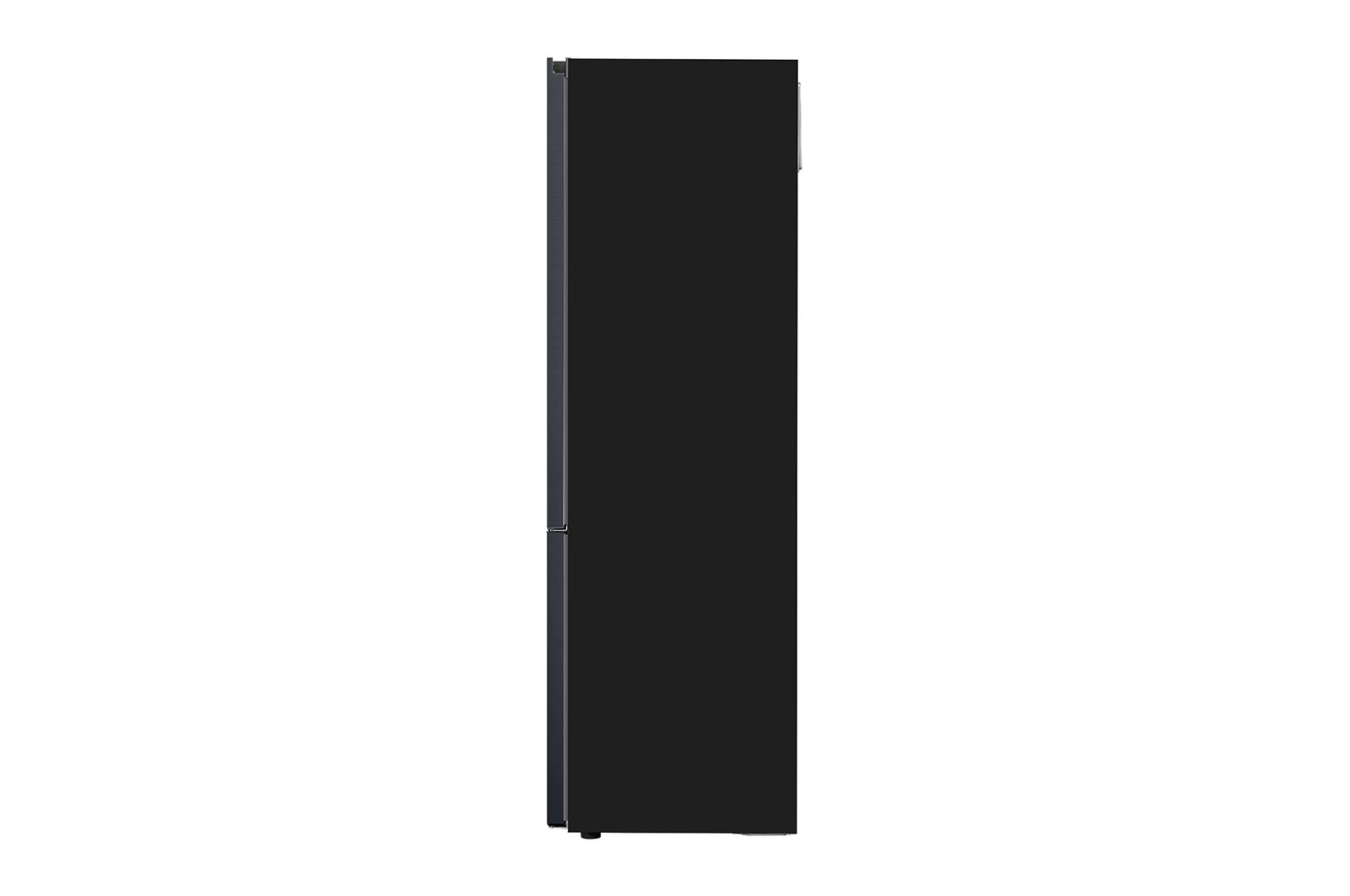 LG 384L Tall Fridge Freezer Matte Black Total No Frost, GBB72MCUFN