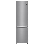 LG Total No Frost (Frost Free) | Tall Fridge Freezer | 384L | GBB72PZEFN | Shiny Steel, GBB72PZEFN