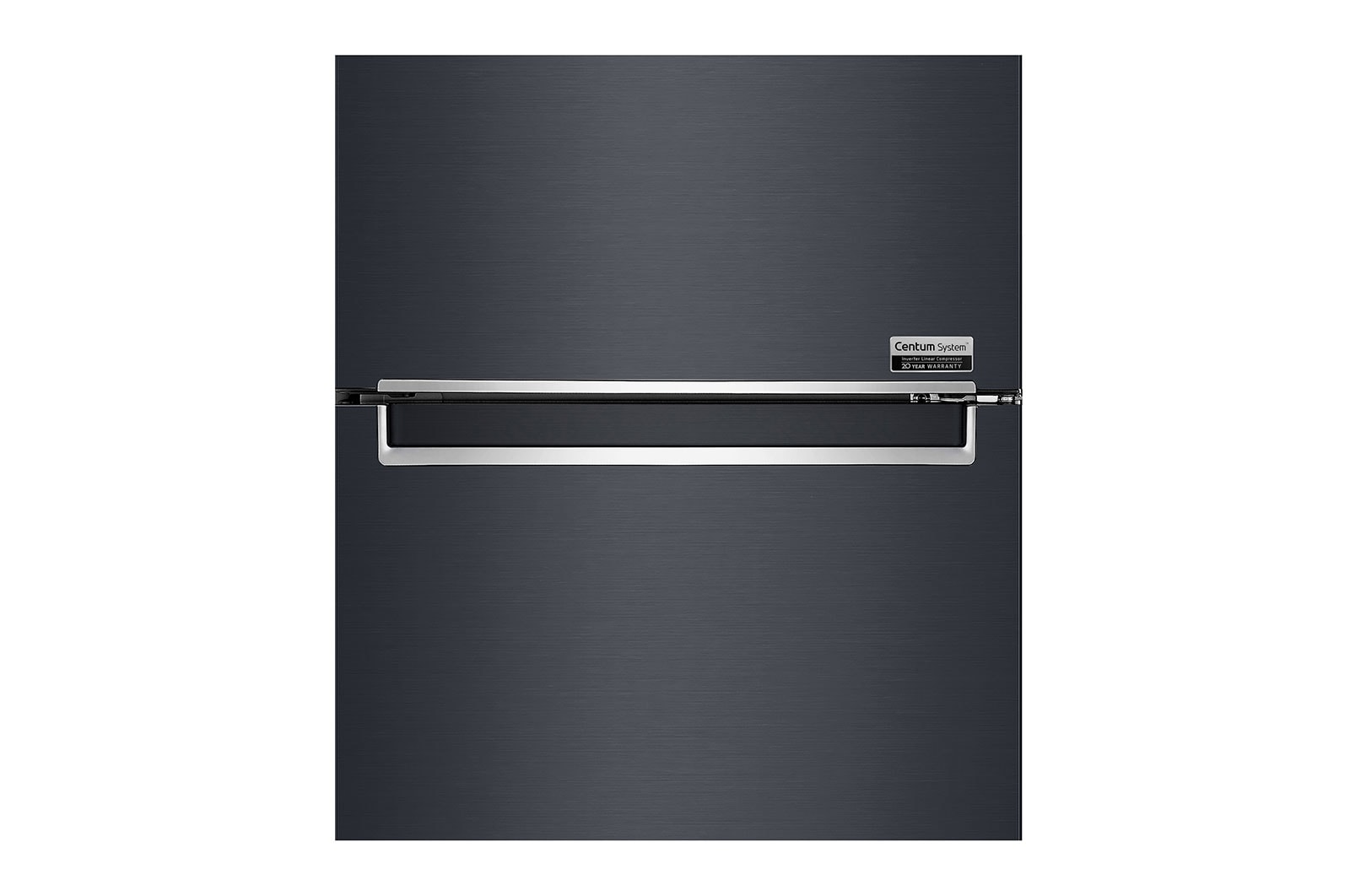 LG 384L Tall Fridge Freezer Matte Black Total No Frost, GBB92MCABP