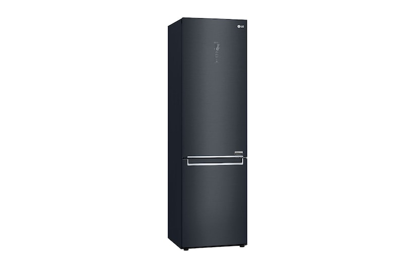 LG 384L Tall Fridge Freezer Total No Frost, Matte Black, GBB92MCABP