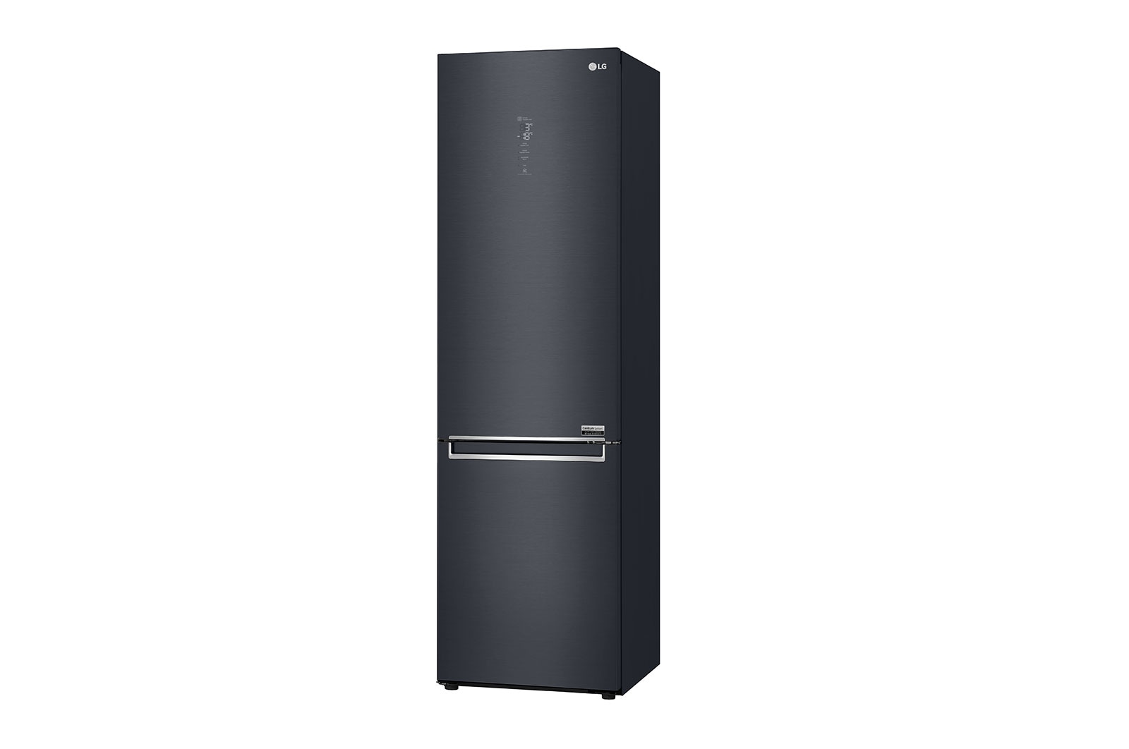 LG 384L Tall Fridge Freezer Matte Black Total No Frost, GBB92MCABP