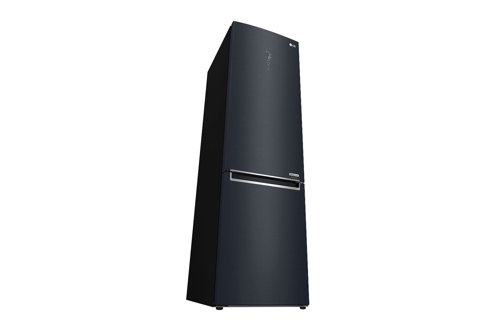 LG 384L Tall Fridge Freezer Matte Black Total No Frost, GBB92MCABP