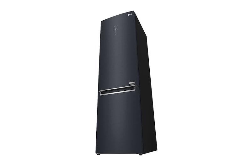 LG 384L Tall Fridge Freezer Total No Frost, Matte Black, GBB92MCABP