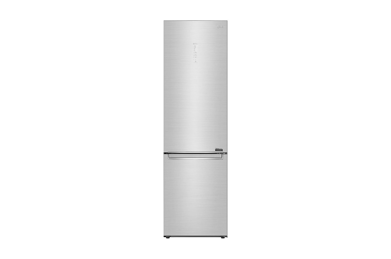 Front view of 384L Tall Fridge Freezer Total No Frost, Stainless Steel, GBB92STAXP
