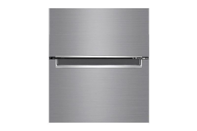 LG 384L Tall Fridge Freezer Shiny Steel Total No Frost, GBD62PZYFN