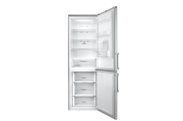 LG Smart Fridge Freezer with Total No Frost and Water Dispenser, GBF59NSKZB