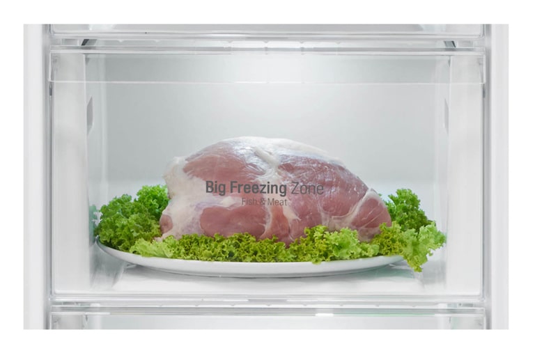 LG Smart Fridge Freezer with Total No Frost and Water Dispenser, GBF59PZKZB