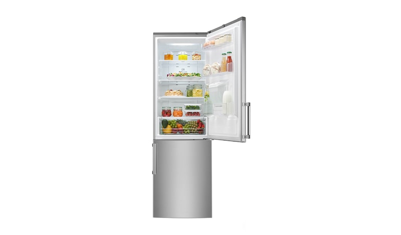 LG Smart Fridge Freezer with Total No Frost and Water Dispenser, GBF59PZKZB