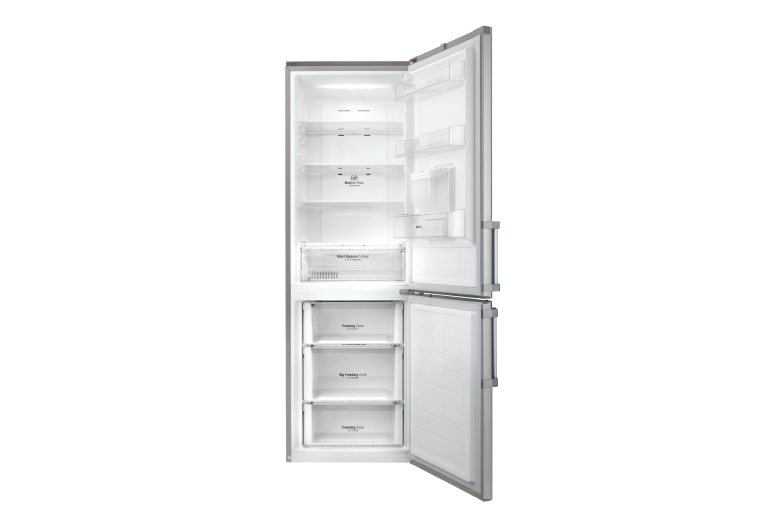 LG Smart Fridge Freezer with Total No Frost and Water Dispenser, GBF59PZKZB
