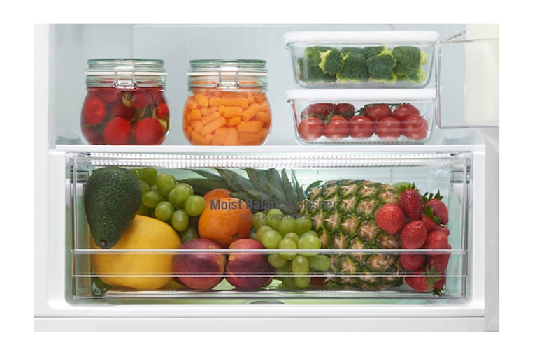 LG Smart Fridge Freezer with Total No Frost and Water Dispenser, GBF59WBKZB