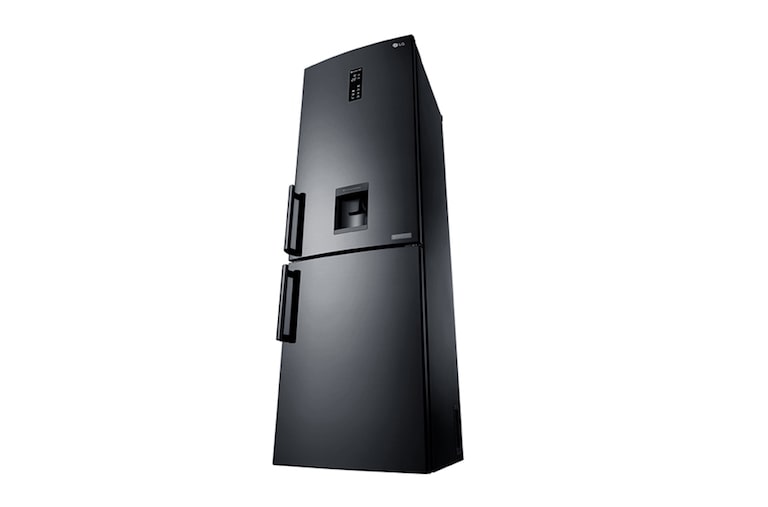 LG Smart Fridge Freezer with Total No Frost and Water Dispenser, GBF59WBKZB