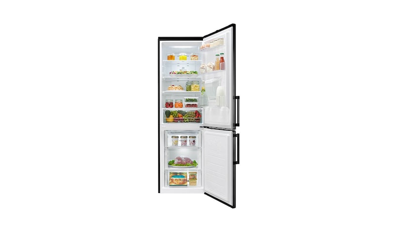 LG Smart Fridge Freezer with Total No Frost and Water Dispenser, GBF59WBKZB