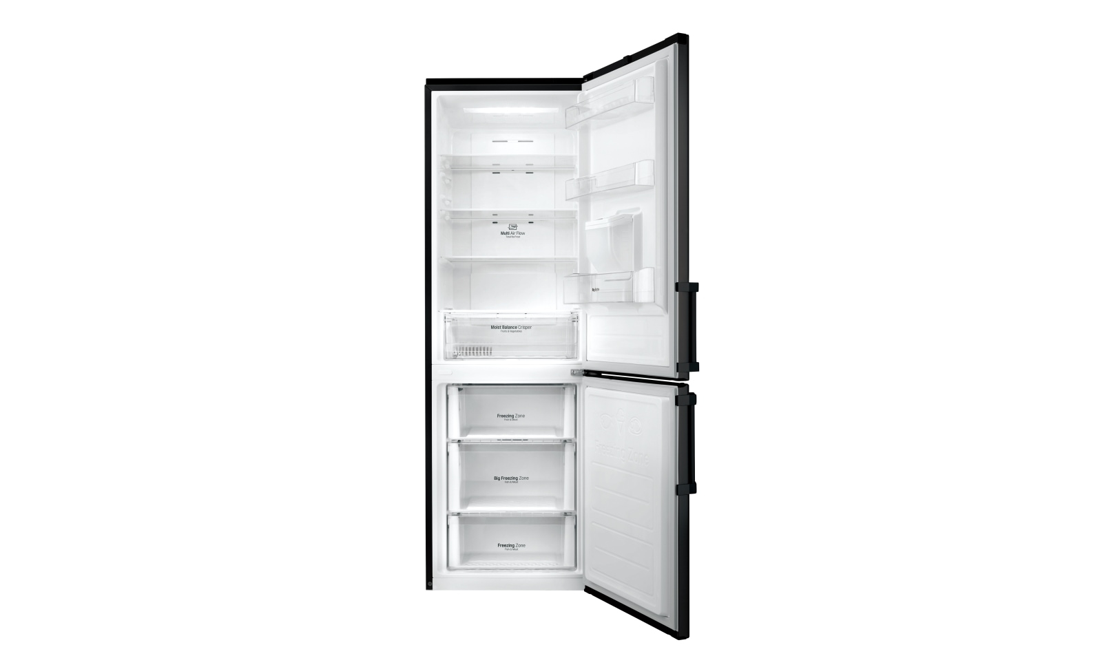 LG Smart Fridge Freezer with Total No Frost and Water Dispenser, GBF59WBKZB