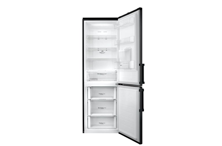 LG Smart Fridge Freezer with Total No Frost and Water Dispenser, GBF59WBKZB