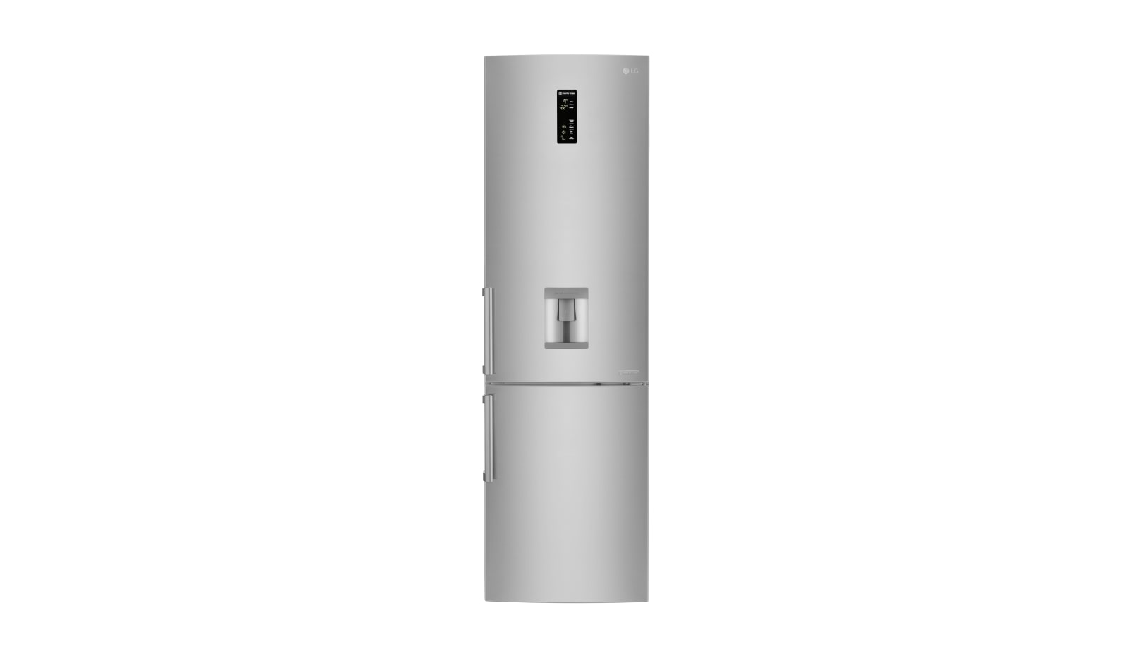 LG Smart Fridge Freezer with Full Wine Rack and Water Dispenser, GBF60NSFZB
