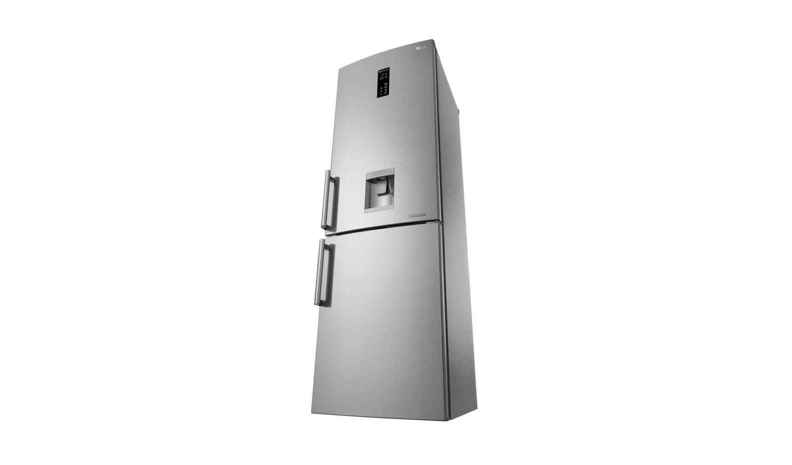 LG Smart Fridge Freezer with Full Wine Rack and Water Dispenser, GBF60NSFZB