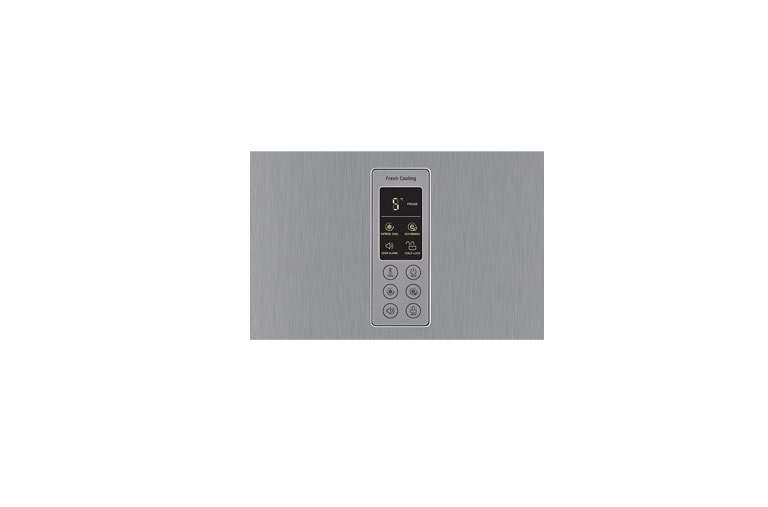 LG Larder Style Fridge in Brushed Steel with water dispenser., GL5141AVAW1